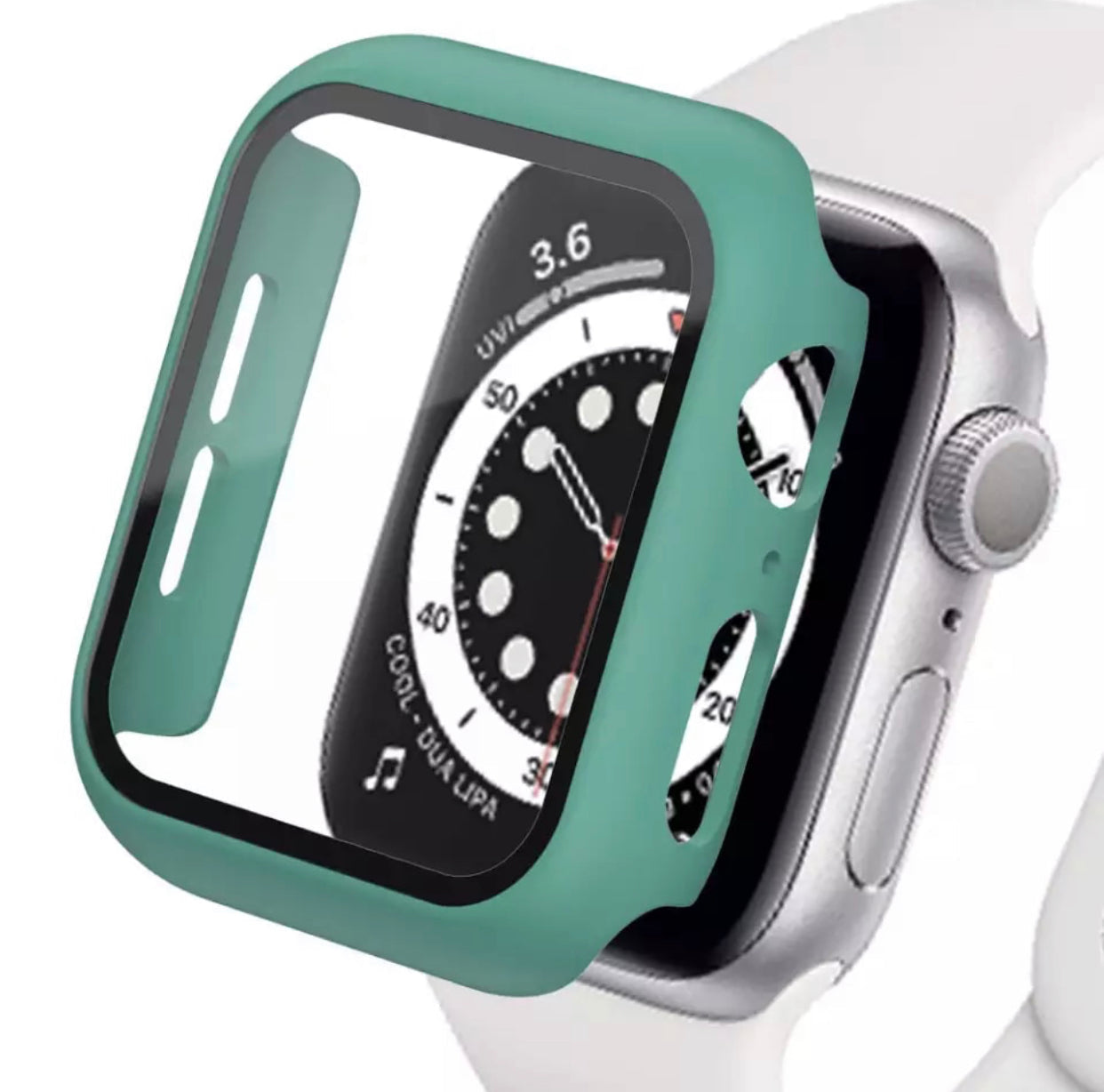 Premium Multi-Colour 2 in 1 Tempered Glass Shockproof Apple Watch Case- for selected Apple Watch in 44mm - Super Savings Technologies Co.,LTD Premium Multi-Colour 2 in 1 Tempered Glass Shockproof Apple Watch Case- for selected Apple Watch in 44mm - Super Savings Technologies Co.,LTD